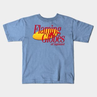 Coming Soon:  Flaming Globes Kids T-Shirt